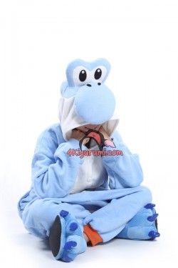 Blue Yoshi Kigurumi Costume