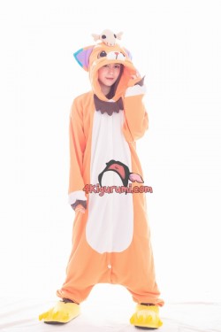 League of Legends Gnar The Missing Link Kigurumi LOL Onesies