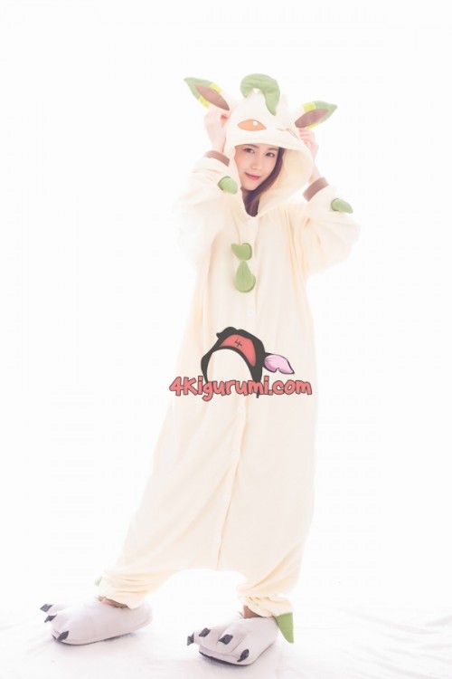 Kigurumi Leafeon Onesies