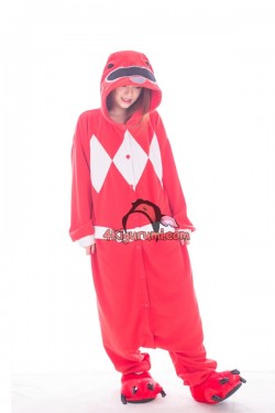 Red Ranger Kigurumi Power Rangers Onesies