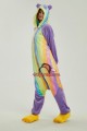 Flannel Panda Rainbow Kigurumi Onesie