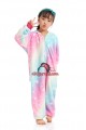 Flannel Phantasy Star Unicorn Kids Pajamas