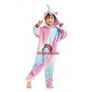 Flannel Phantasy Star Unicorn Kids Pajamas