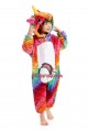 Flannel Unicorn Red Scale Kids Onesies