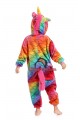 Flannel Unicorn Red Scale Kids Onesies