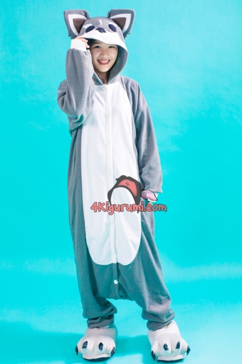 Siberian Husky Kigurumi Animal Onesies