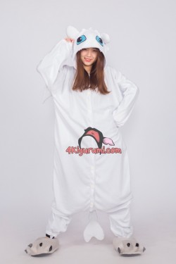 Light Fury Kigurumi Toothless The Dragon Onesie