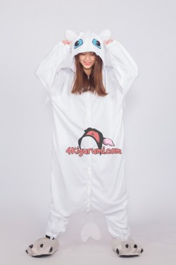 Light Fury Kigurumi Toothless The Dragon Onesie