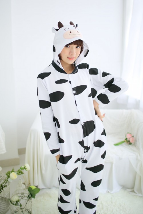 Cow Kigurumi Cotton Animal Onesies