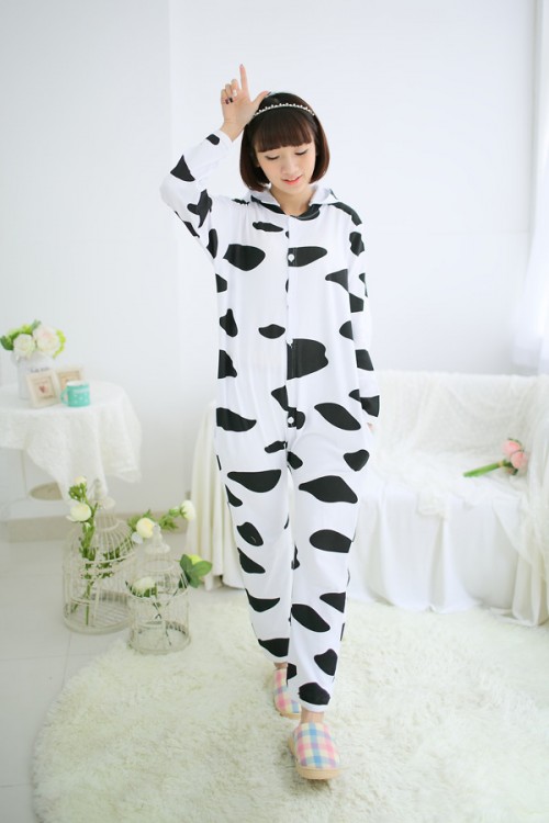 Cow Kigurumi Cotton Animal Onesies