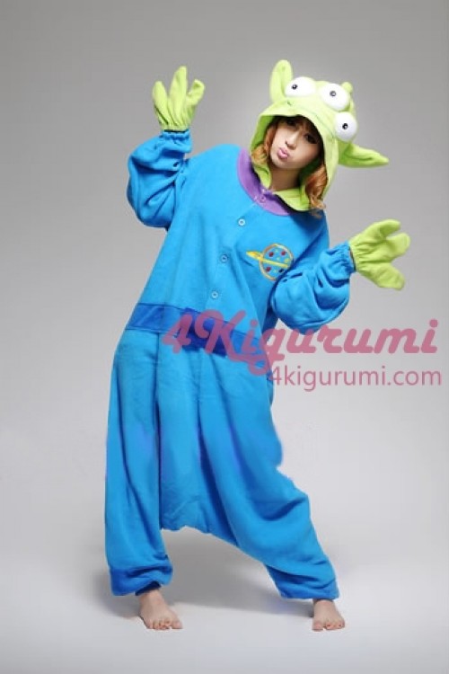 Little Green Men Kigurumi Animal Onesie