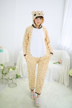 Leopard Kigurumi Disney Cotton Onesies