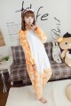 Flannel Giraffe Kigurumi Animal Pajamas