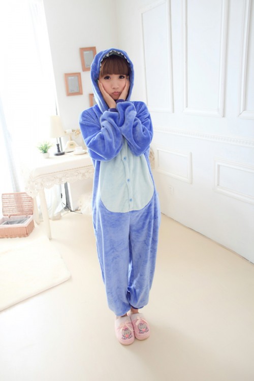 Flannel Stitch Kigurumi Disney Pajamas