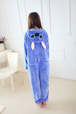 Flannel Stitch Kigurumi Disney Pajamas