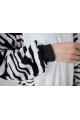 Flannel Zebra Kigurumi Animal Onesie