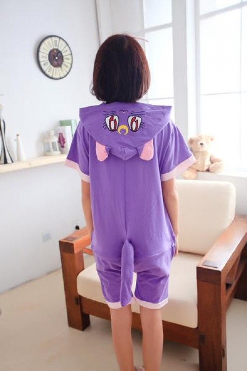 Sailor Moon Cat Kigurumi Short Sleeve Pajamas