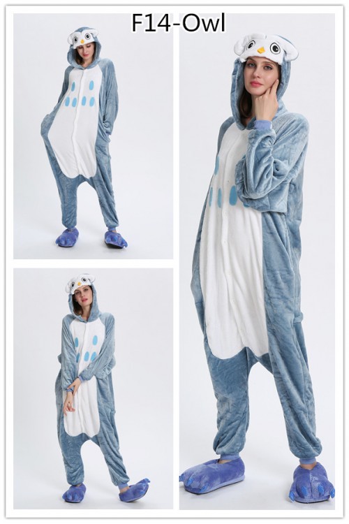 Flannel Animal Onesies All in One