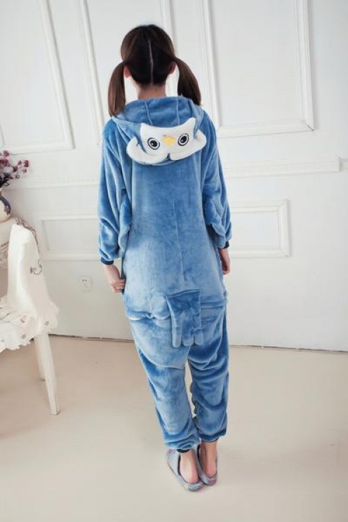 Flannel Owl Kigurumi Lovers Animal Onesies