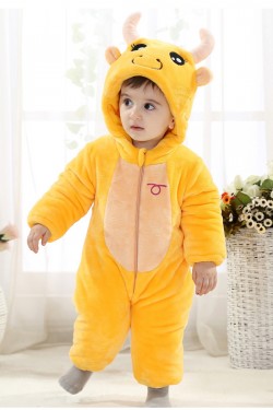 Taurus Kigurumi Baby Zodiac Signs Pajamas