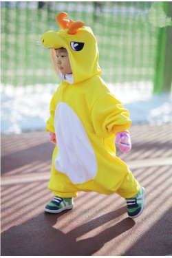 Yellow Dragon  Baby Animal Onesie