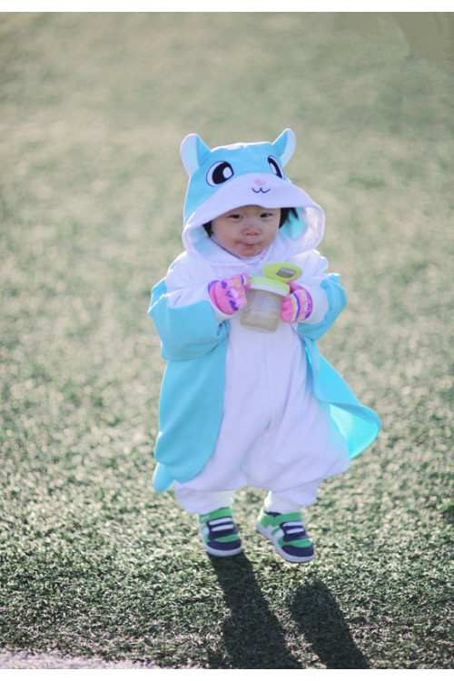 Blue Flying Squirrel Baby Animal Onesie