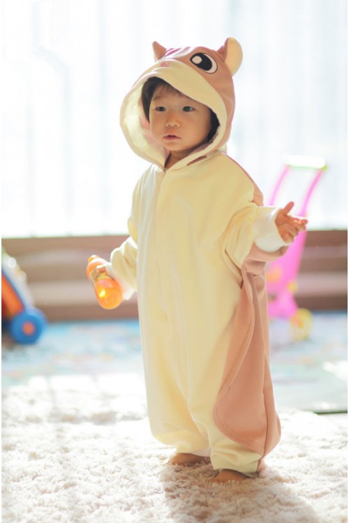 Flying Squirrel Baby Animal Onesie