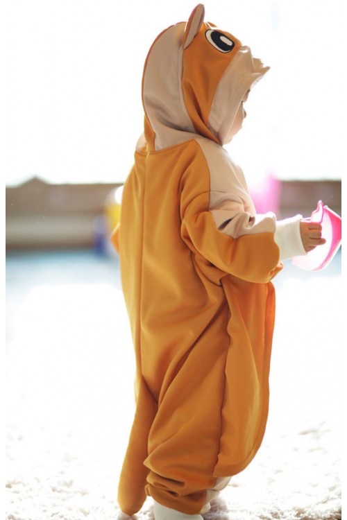 Gold Flying Squirrel Baby Animal Onesie