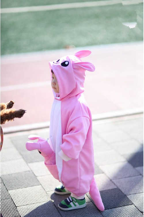 Pink Kangaroo Baby Animal Onesie