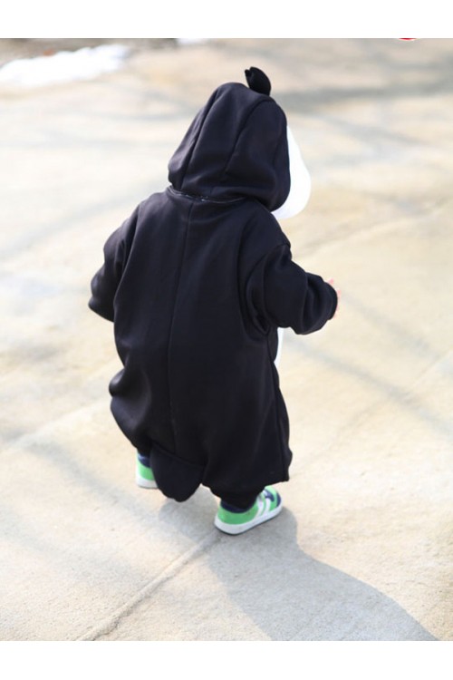 Black Penguin Baby Animal Onesie