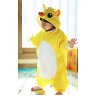 Yellow Pig Baby Animal Onesie