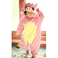 Pink Pig Baby Animal Onesie