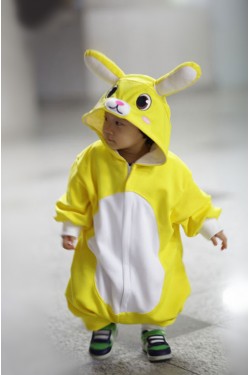 Yellow Bunny Baby Animal Onesie