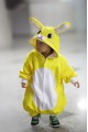 Yellow Bunny Baby Animal Onesie