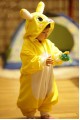 Yellow Bunny Baby Animal Onesie