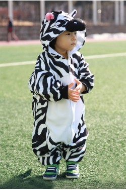 Zebra Baby Animal Onesie