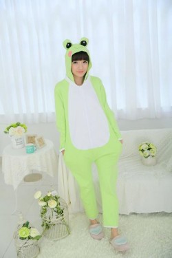 Frog Kigurumi Cotton Animal Onesies