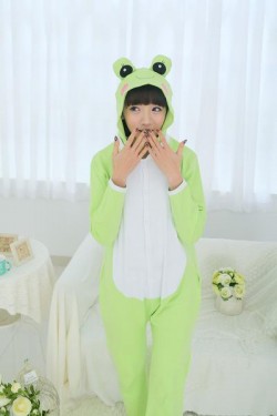 Frog Kigurumi Cotton Animal Onesies