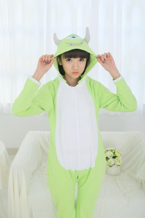 Mike Wazowski Kigurumi Cotton Animal Onesies