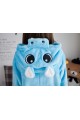 Flannel Hippo Kigurumi Lovers Animal Onesies