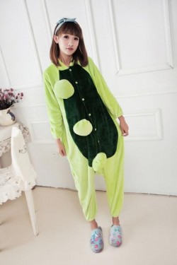Flannel Plants V.S. Zombies Kigurumi Lovers Onesies