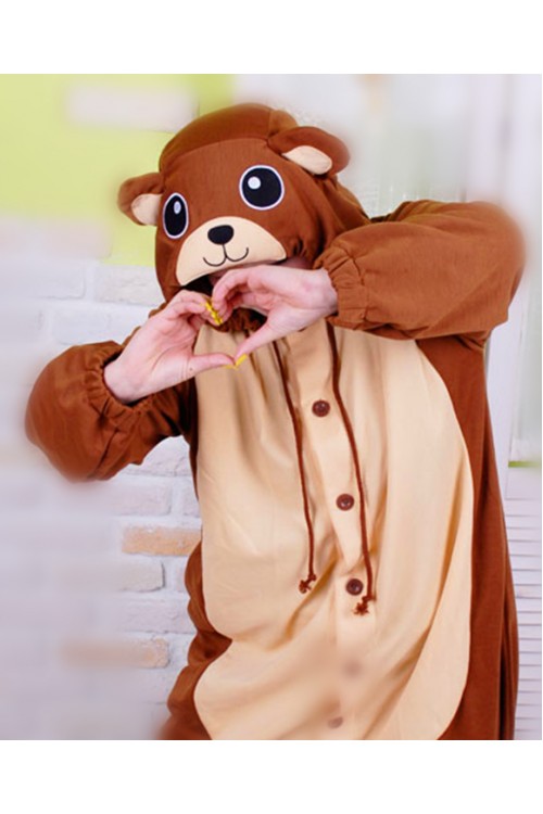 Brown Bear Kigurumi Animal Onesie