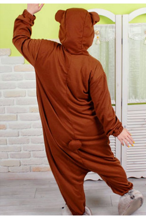 Brown Bear Kigurumi Animal Onesie