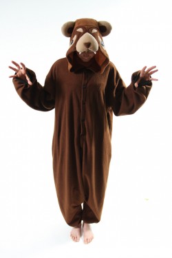 Brown Bear Onesie Kigurumi Pajamas