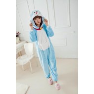 Flannel Doraemon Kigurumi Lovers Cartoon Onesies