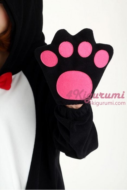 Black Cat Kigurumi Animal Onesie