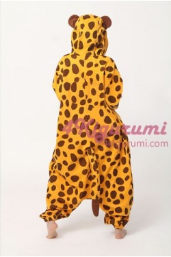 Cheetah Onesie Animal Costumes Kigurumi Pajamas