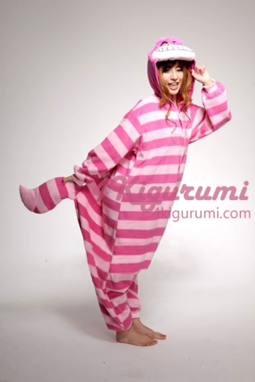 Disney Alice Wonderland Cheshire Cat Kigurumi Onesie