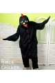 Black Chicken Kigurumi Animal Onesie