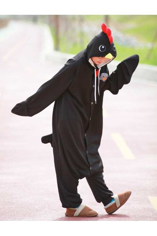 Black Chicken Onesie Animal Costumes